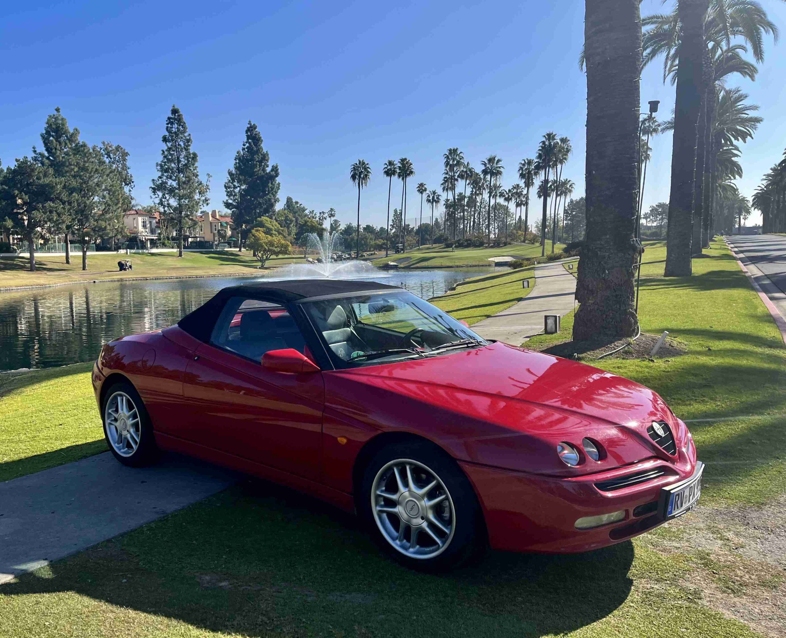 1996 Alfa Spider 2.0 TS LUSSO Rosso w/74000 Miles